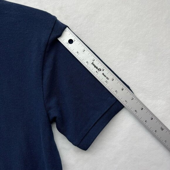 The Children's Place Polo Shirt Boy's L Navy Blue Collared Short Sleeve Pullover - Picture 5 of 12